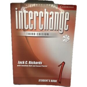 Interchange Third Edition Level‎ 1 Student's Book Jack C Richards Cambridge CD